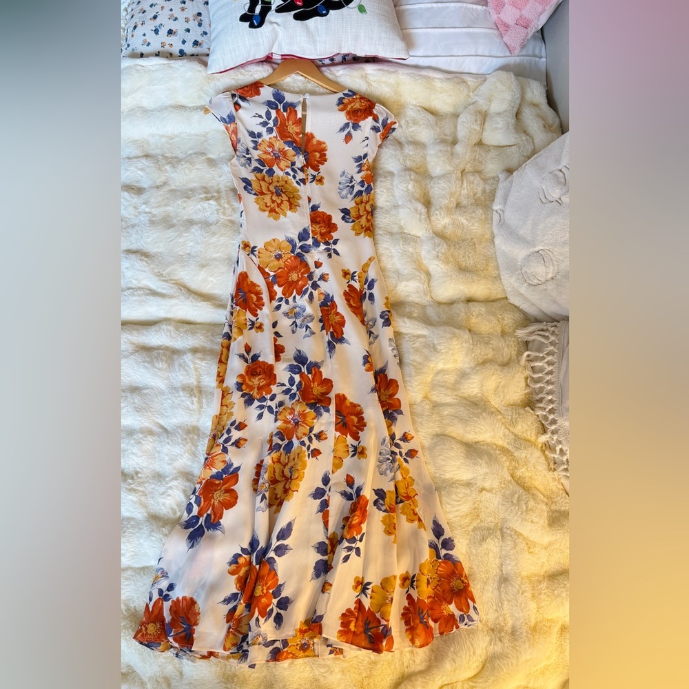 Reformation Baden Midi Dress in Hari, brand new, never worn, never washed. - Picture 11 of 15